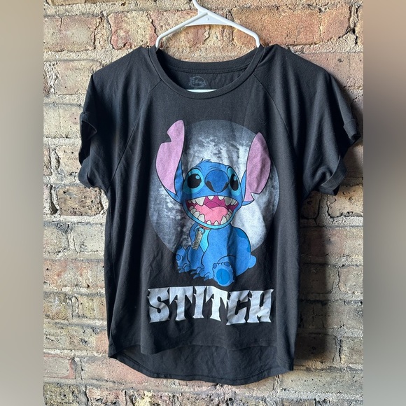 Disney Black Stitch Short Sleeve Tee - Picture 1 of 5
